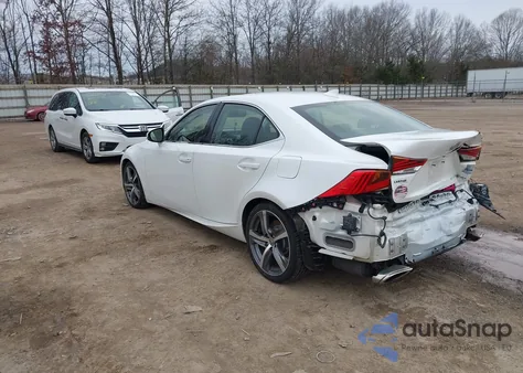 2017 Lexus Is 300 z USA, uszkodzony, nr VIN JTHCM1D2XH5017887